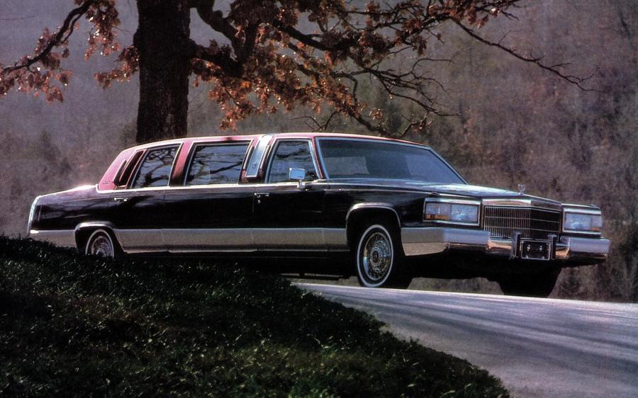 Cadillac Brougham Limousine by Armbruster-Stageway '1990